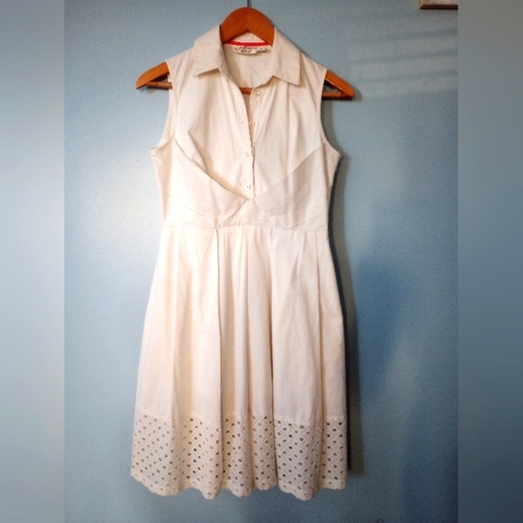 Eliza J Ivory Dress 4P - Picture 1 of 5